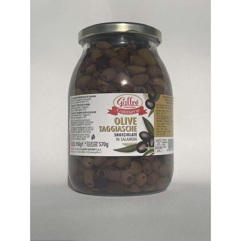 olive taggiasche snocciolate in salamoia